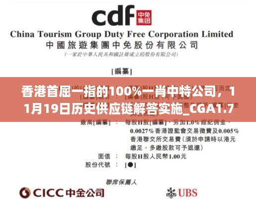 香港首屈一指的100%一肖中特公司，11月19日历史供应链解答实施_CGA1.79.26限量版