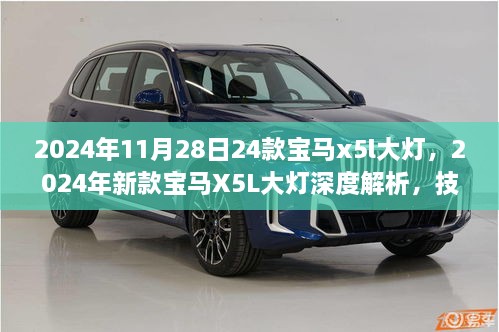 深度解析，2024新款宝马X5L大灯——技术与设计的完美融合