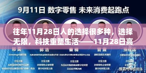 科技重塑生活，11月28日高科技产品盛宴，无限选择开启新纪元