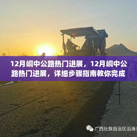 12月峒中公路进展速递，详细步骤指南助你完成规划任务