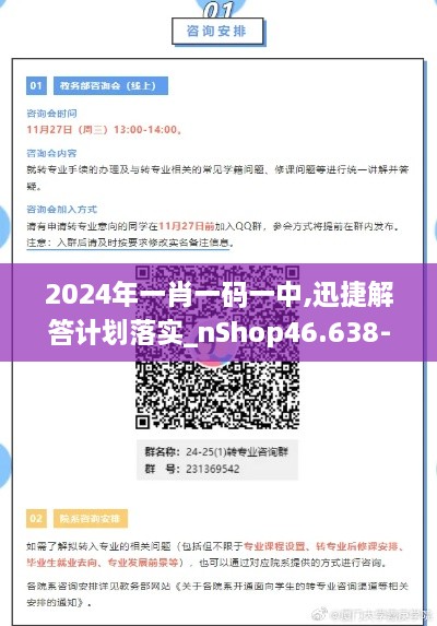 2024年一肖一码一中,迅捷解答计划落实_nShop46.638-1