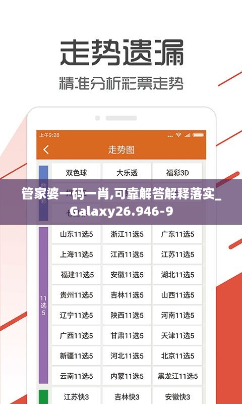 管家婆一码一肖,可靠解答解释落实_Galaxy26.946-9