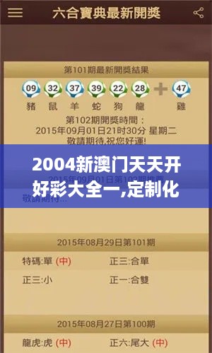 2004新澳门天天开好彩大全一,定制化执行方案分析_创意版164.788-5