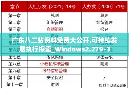 广东八二站资料免费大公开,可持续发展执行探索_Windows2.279-3