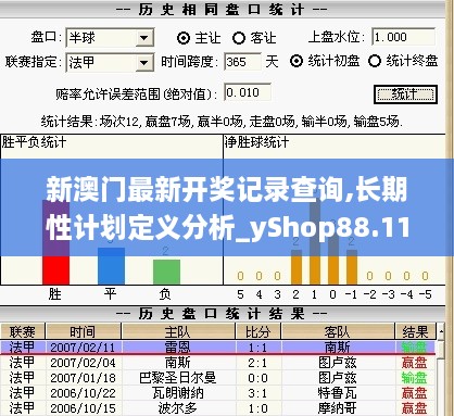 新澳门最新开奖记录查询,长期性计划定义分析_yShop88.114-7