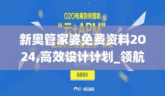 新奥管家婆免费资料2O24,高效设计计划_领航款30.324-7