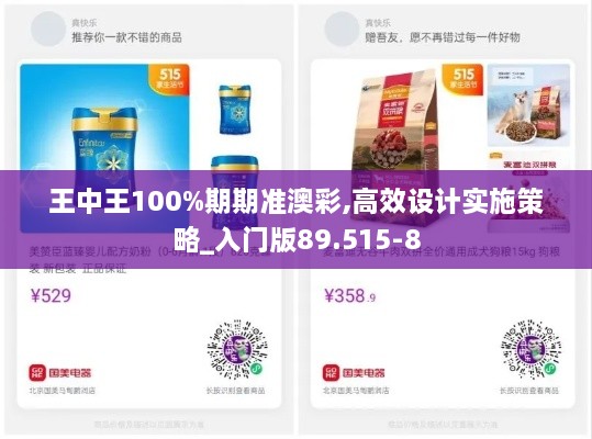 王中王100%期期准澳彩,高效设计实施策略_入门版89.515-8