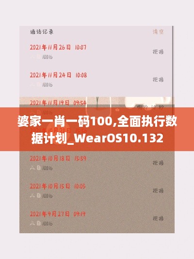 婆家一肖一码100,全面执行数据计划_WearOS10.132