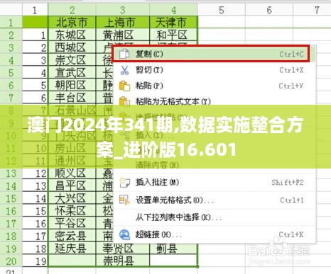 澳门2024年341期,数据实施整合方案_进阶版16.601