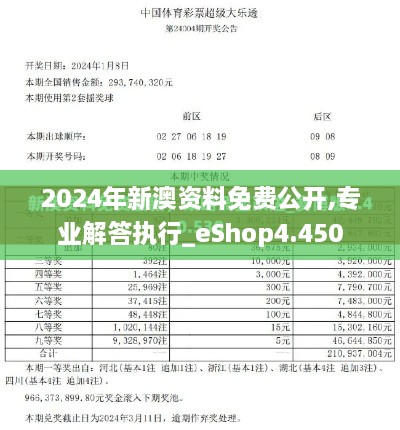 2024年新澳资料免费公开,专业解答执行_eShop4.450