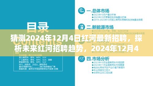 探析未来红河招聘趋势，机遇与挑战并存，红河最新招聘预测报告揭晓（2024年12月4日）