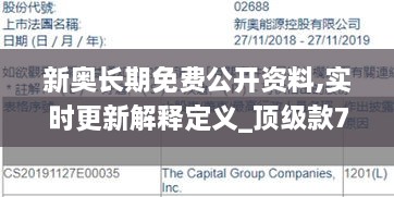 新奥长期免费公开资料,实时更新解释定义_顶级款7.483