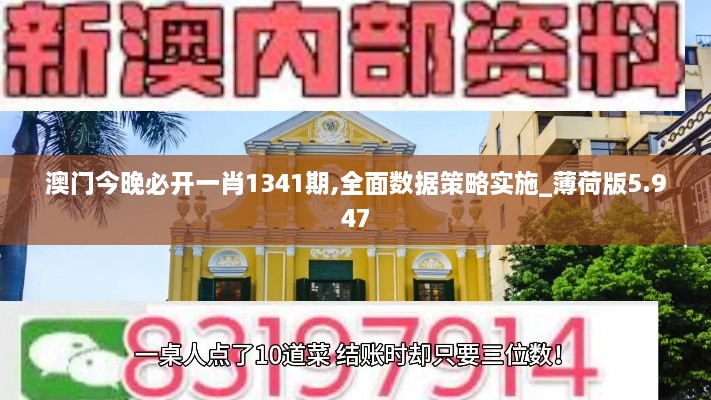 澳门今晚必开一肖1341期,全面数据策略实施_薄荷版5.947