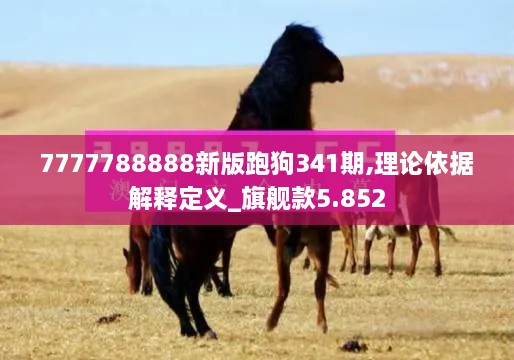 7777788888新版跑狗341期,理论依据解释定义_旗舰款5.852