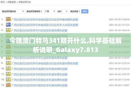 今晚澳门特马341期开什么,科学基础解析说明_Galaxy7.813