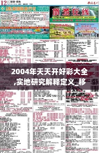 2004年天天开好彩大全,实地研究解释定义_移动版15.615