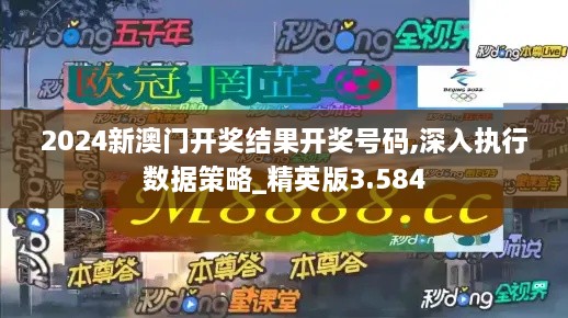 2024新澳门开奖结果开奖号码,深入执行数据策略_精英版3.584