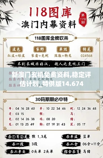 新澳门玄机免费资料,稳定评估计划_特供版14.674