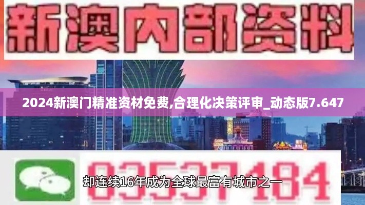 2024新澳门精准资材免费,合理化决策评审_动态版7.647