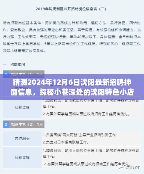 独家解读，探寻沈阳特色小店抻面盛宴，揭秘招聘信息，预测未来抻面行业发展趋势 —— 2024年沈阳抻面招聘盛宴