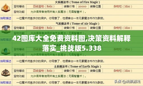 42图库大全免费资料图,决策资料解释落实_挑战版5.338