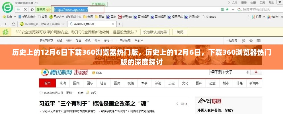 历史上的12月6日下载360浏览器热门版深度解析