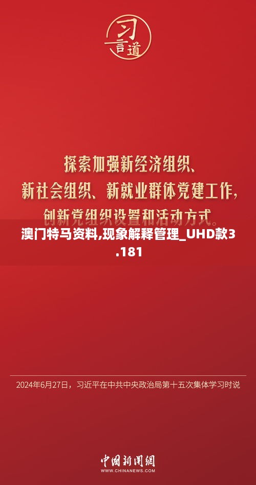 澳门特马资料,现象解释管理_UHD款3.181