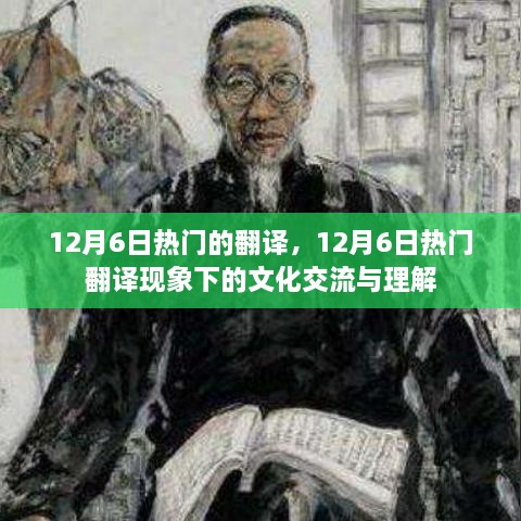 12月6日热门翻译现象下的文化交流与理解探讨