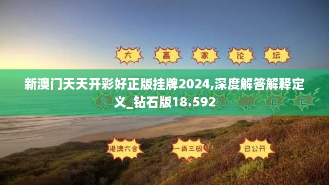 新澳门天天开彩好正版挂牌2024,深度解答解释定义_钻石版18.592