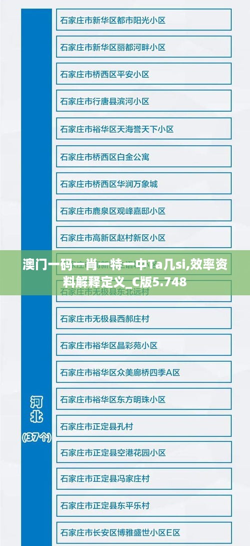 澳门一码一肖一特一中Ta几si,效率资料解释定义_C版5.748