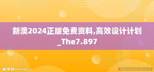 新澳2024正版免费资料,高效设计计划_The7.897