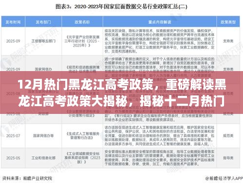 黑龙江高考政策揭秘，十二月热门政策解读与备考指南