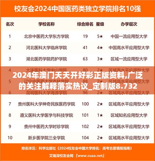 2024年澳门天天开好彩正版资料,广泛的关注解释落实热议_定制版8.732