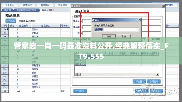 管家婆一肖一码最准资料公开,经典解释落实_FT9.555