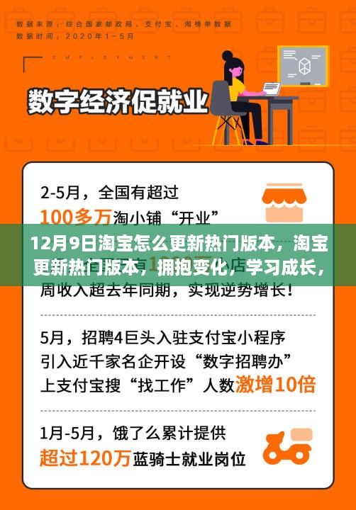 淘宝热门版本更新指南，拥抱变化，自信闪耀的购物之旅（12月9日版）