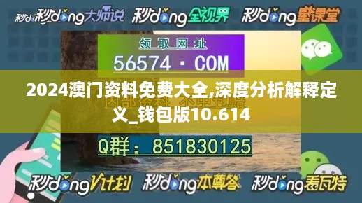 2024澳门资料免费大全,深度分析解释定义_钱包版10.614