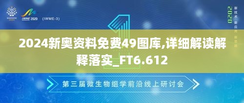 2024新奥资料免费49图库,详细解读解释落实_FT6.612