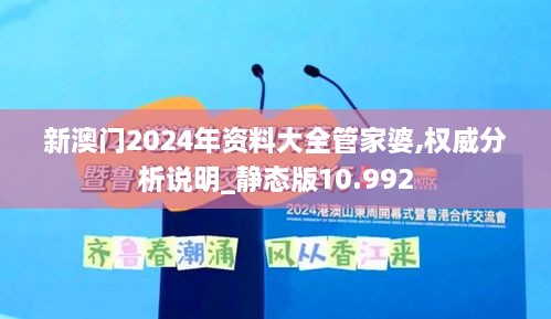 新澳门2024年资料大全管家婆,权威分析说明_静态版10.992