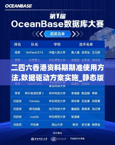 二四六香港资料期期准使用方法,数据驱动方案实施_静态版11.842