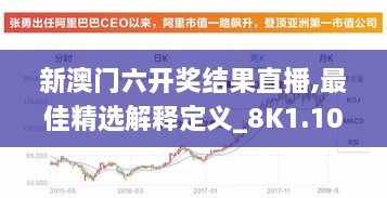 新澳门六开奖结果直播,最佳精选解释定义_8K1.101