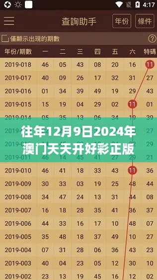 往年12月9日2024年澳门天天开好彩正版资料,前沿评估说明_钻石版110.963