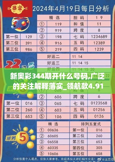 新奥彩344期开什么号码,广泛的关注解释落实_领航款4.911