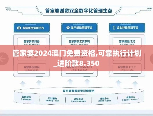 管家婆2024澳门免费资格,可靠执行计划_进阶款8.350