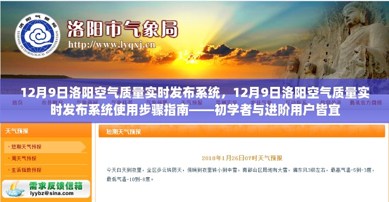 洛阳空气质量实时发布系统使用指南，适用于初学者与进阶用户