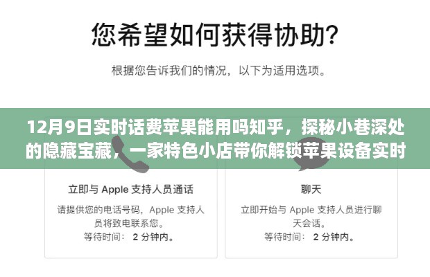 探秘小巷深处的隐藏宝藏，苹果设备实时话费查询特色小店指南