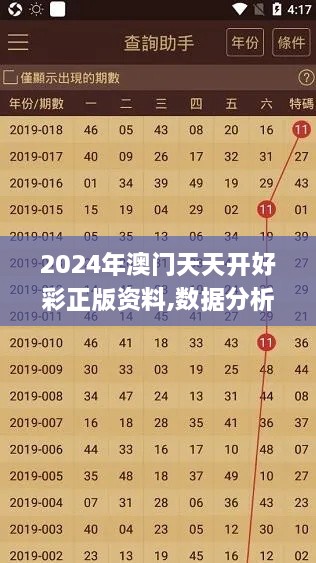 2024年澳门天天开好彩正版资料,数据分析引导决策_专属款5.237