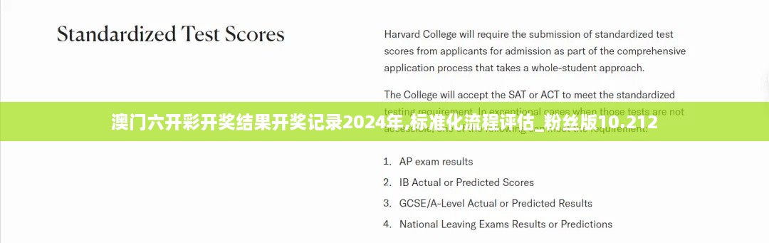 澳门六开彩开奖结果开奖记录2024年,标准化流程评估_粉丝版10.212