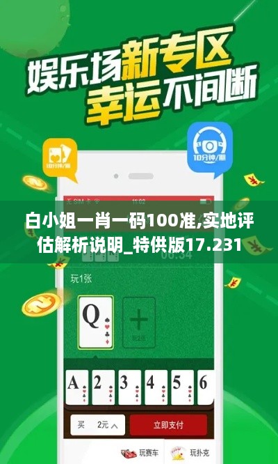 白小姐一肖一码100准,实地评估解析说明_特供版17.231