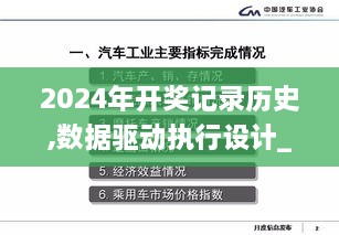 2024年开奖记录历史,数据驱动执行设计_专属款13.855