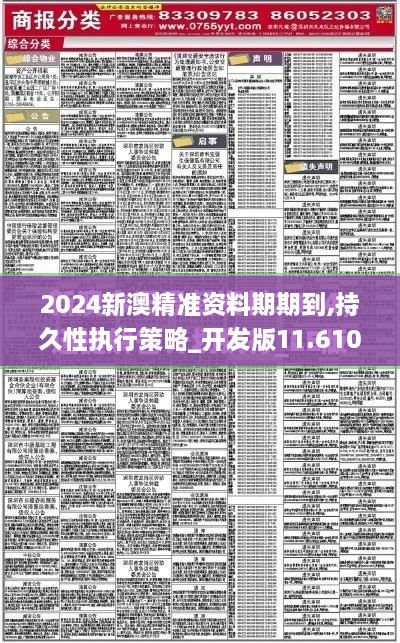 2024新澳精准资料期期到,持久性执行策略_开发版11.610